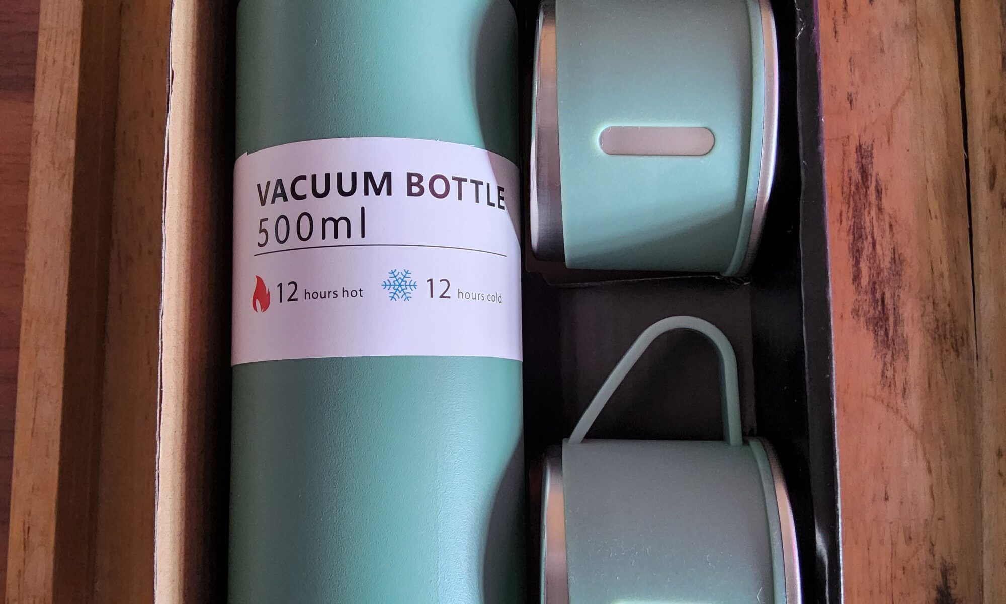 ชุดเซตกระบอกน้ำสูญญากาศ (vacuum bottle set)